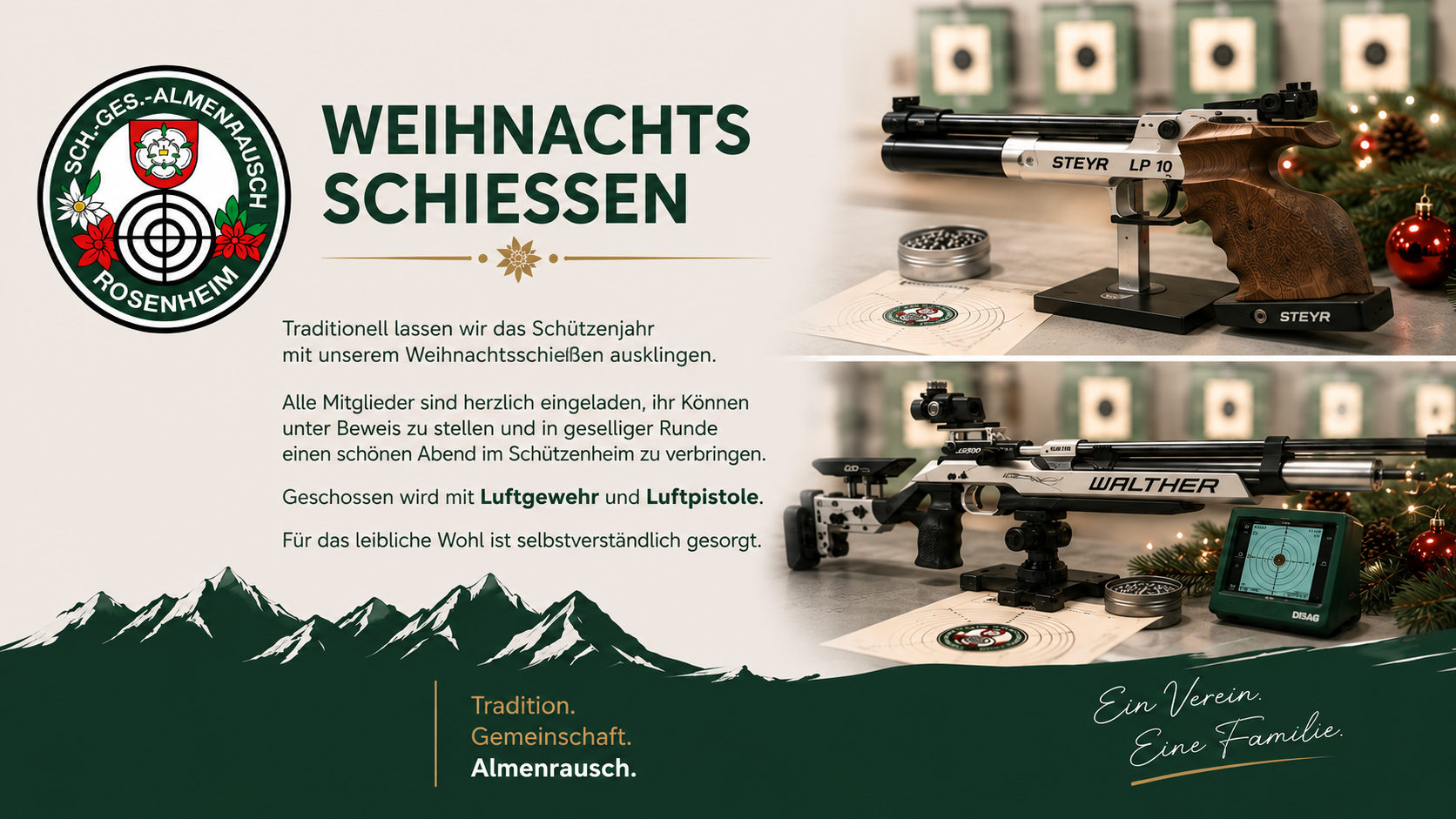 Weihnachtsschießen